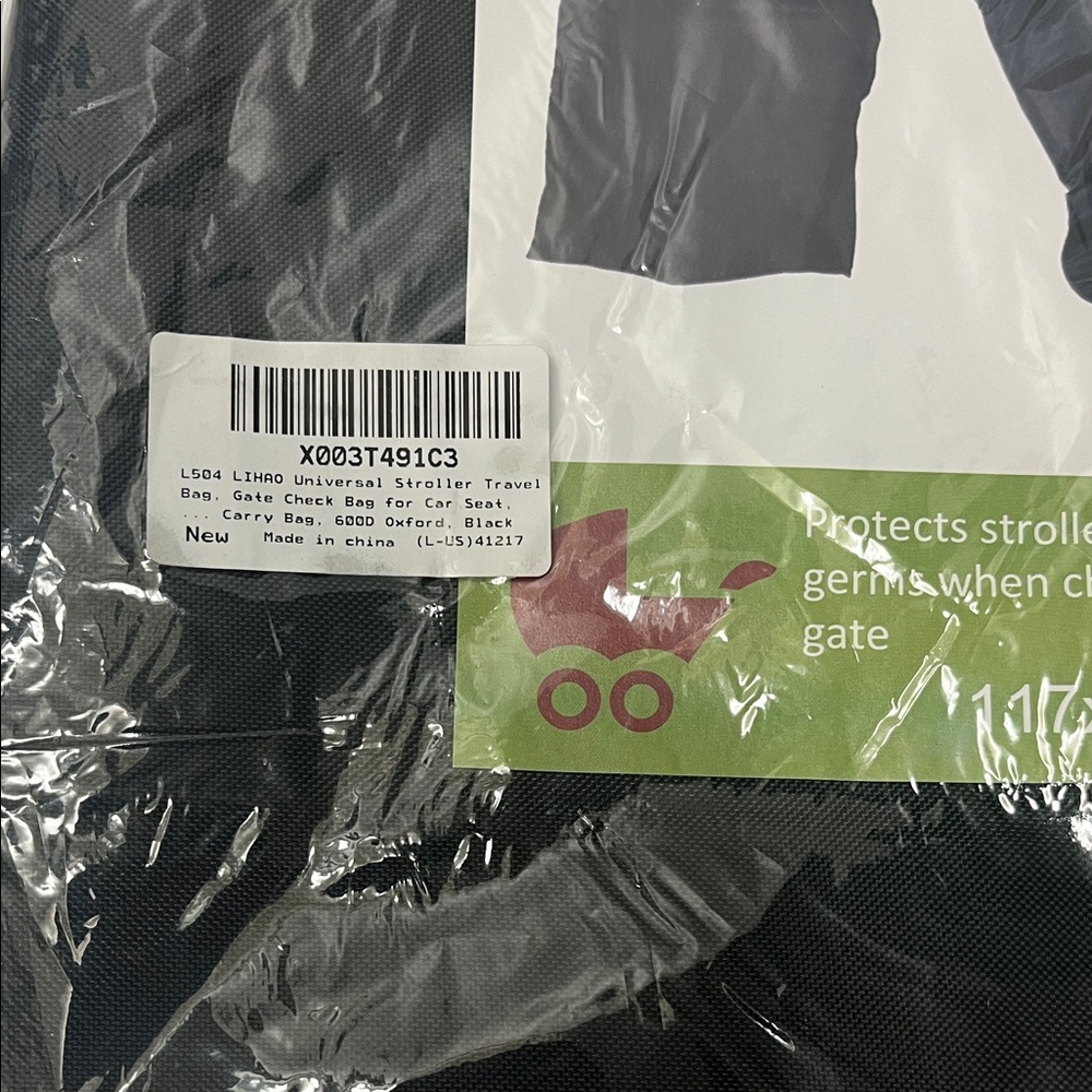 NWOT Air Travel Bag for Strollers - Black - Picture 3 of 5